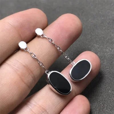 2025 New Fashion Enamel Hoop Earrings for Women Exquisite Versatile Temperament Earrings Gift Jewelry