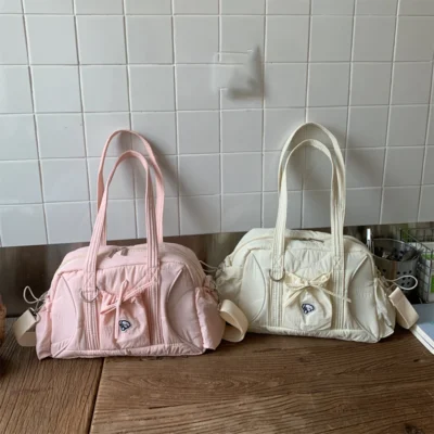 Autumn and Winter Hand-Held Bowling Bag, Women's New Style, Niche, High-End, Fashionable, Versatile Underarm Bag